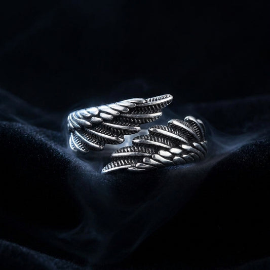 Anillo "Ala Del Destino" Ajustable — Eklipse Joyería