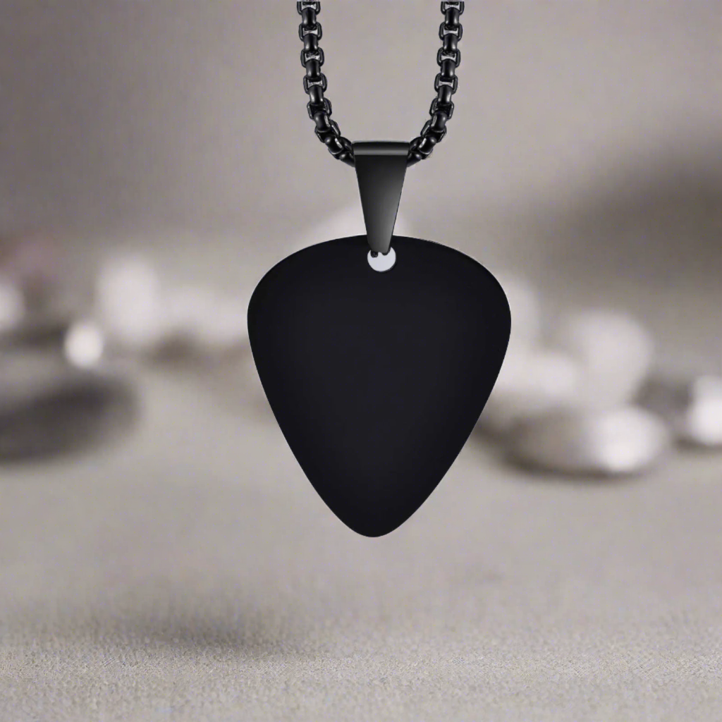 Collar "Melodia de Sombra" Acero Satinado Premium — joyería artesanal Eklipse plata 925