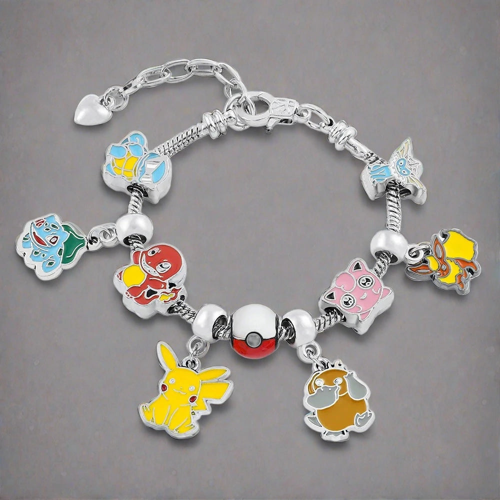 Pulsera con Poke-Charms — joyería artesanal Eklipse plata 925