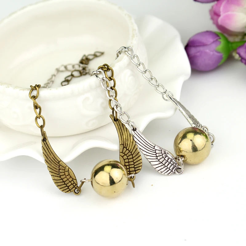 Collar Quidditch Harry Potter — joyería artesanal Eklipse plata 925