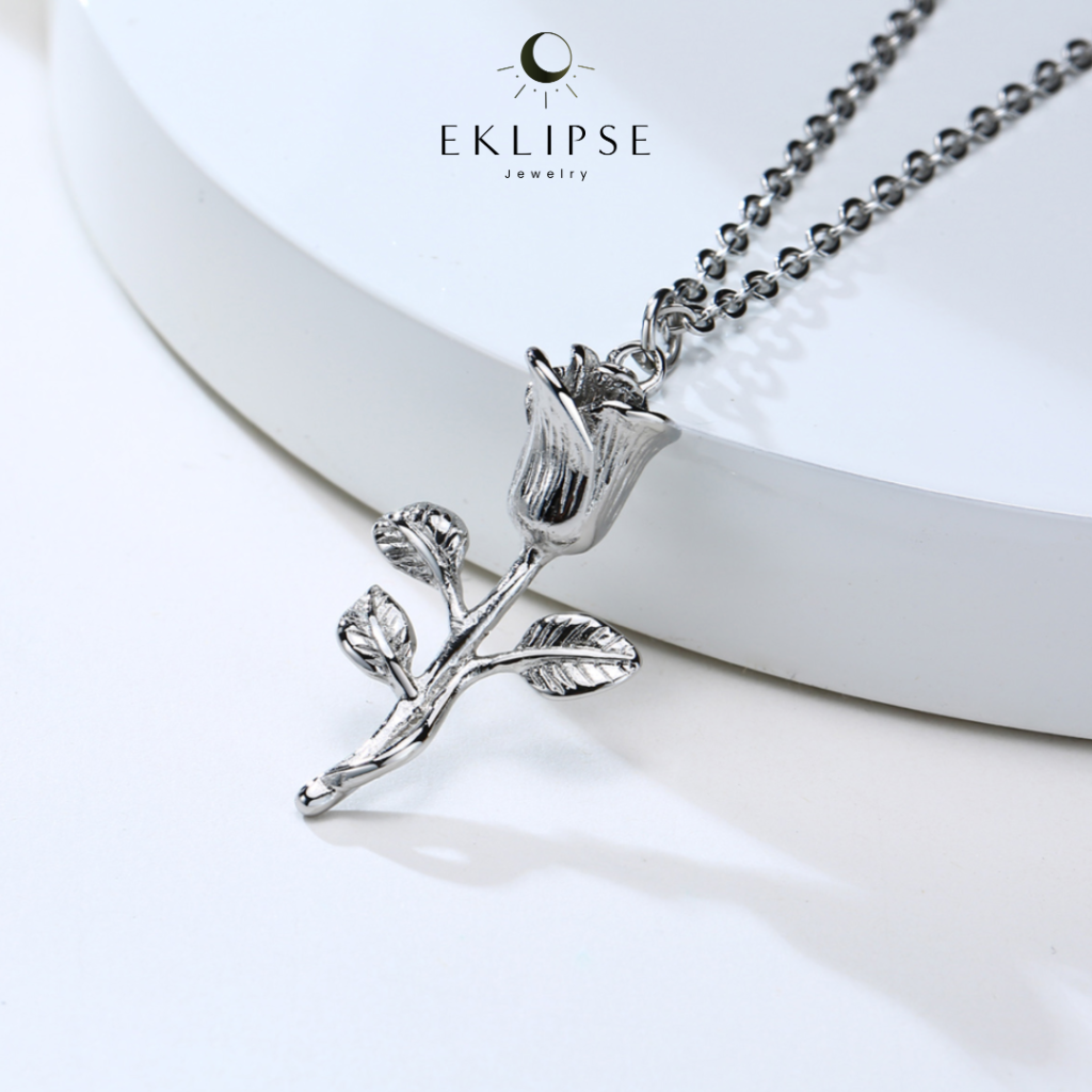 Collar "Rosa del Alma" ® Plata — joyería artesanal Eklipse plata 925